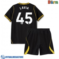Fotballdrakt Barn Chelsea Romeo Lavia #45 Bortedraktsett 2026-27 Kortermet (+ Korte bukser)